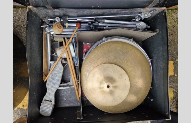 Vintage Trixon Telstar Blue Croc Drum Kit - Image 8